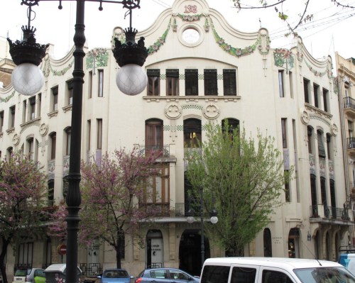 Casa modernista del 1908        en Valencia 